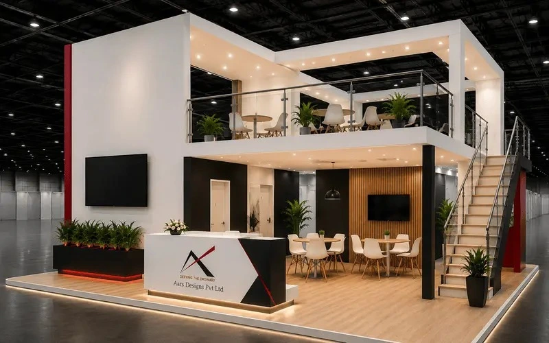 Double Decker Stand Exhibition Stand Design