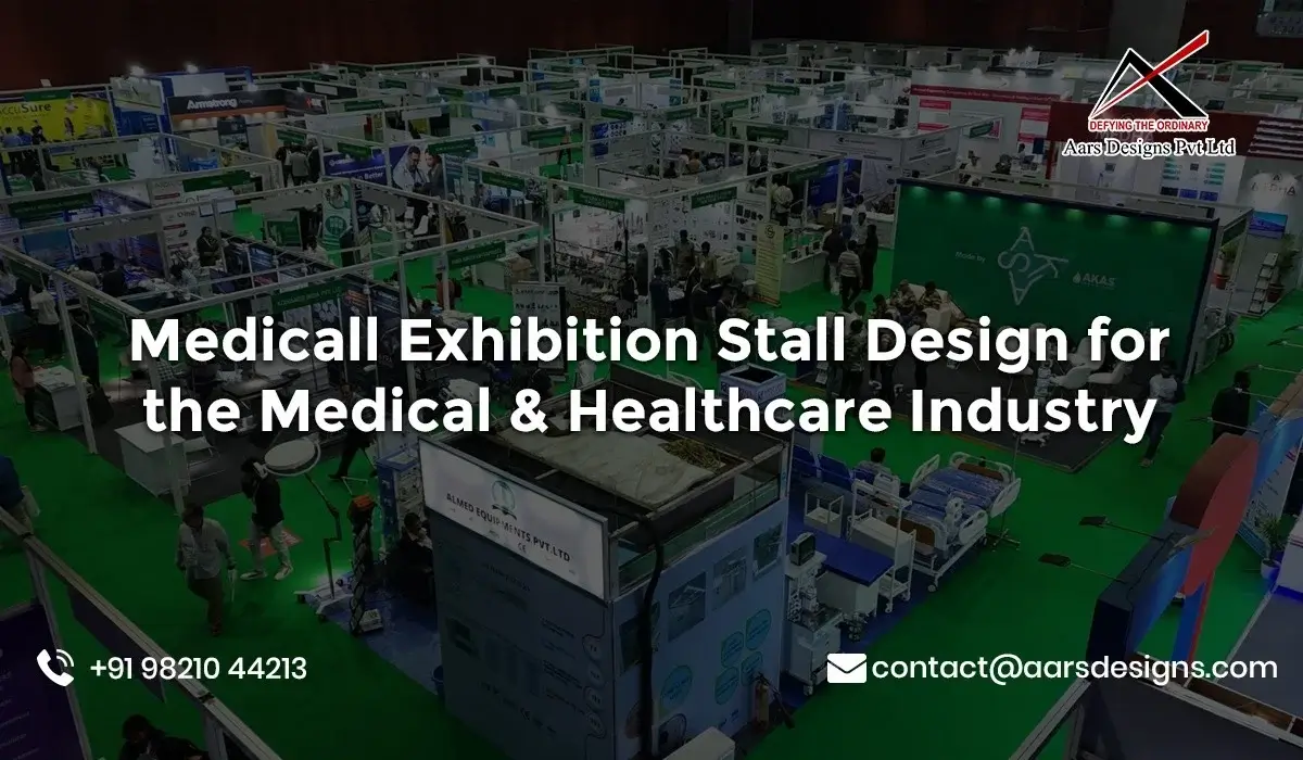 Medicall exhibition stall design for healthcare companies
