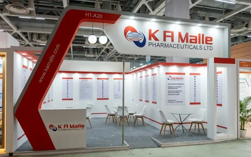 CPHI exhibition stand designed by AARS Designs