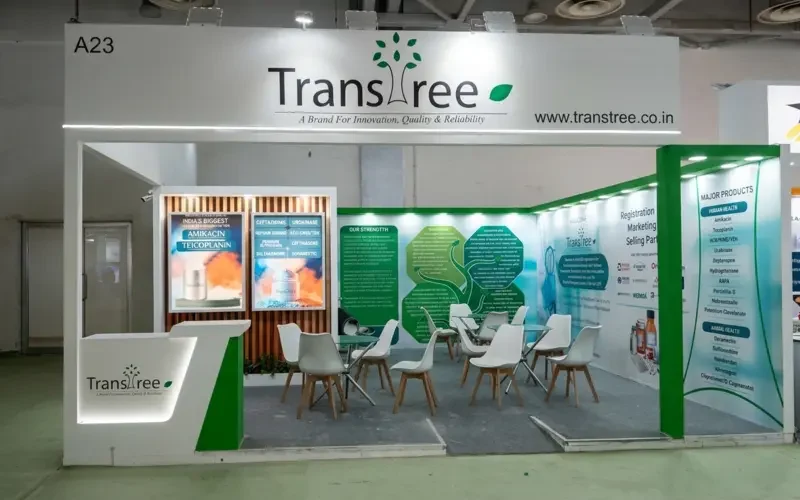 CPHI exhibition stand designed by AARS Designs